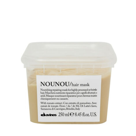 Davines NOUNOU Hair Mask, Mask Kahjustatud Juustele